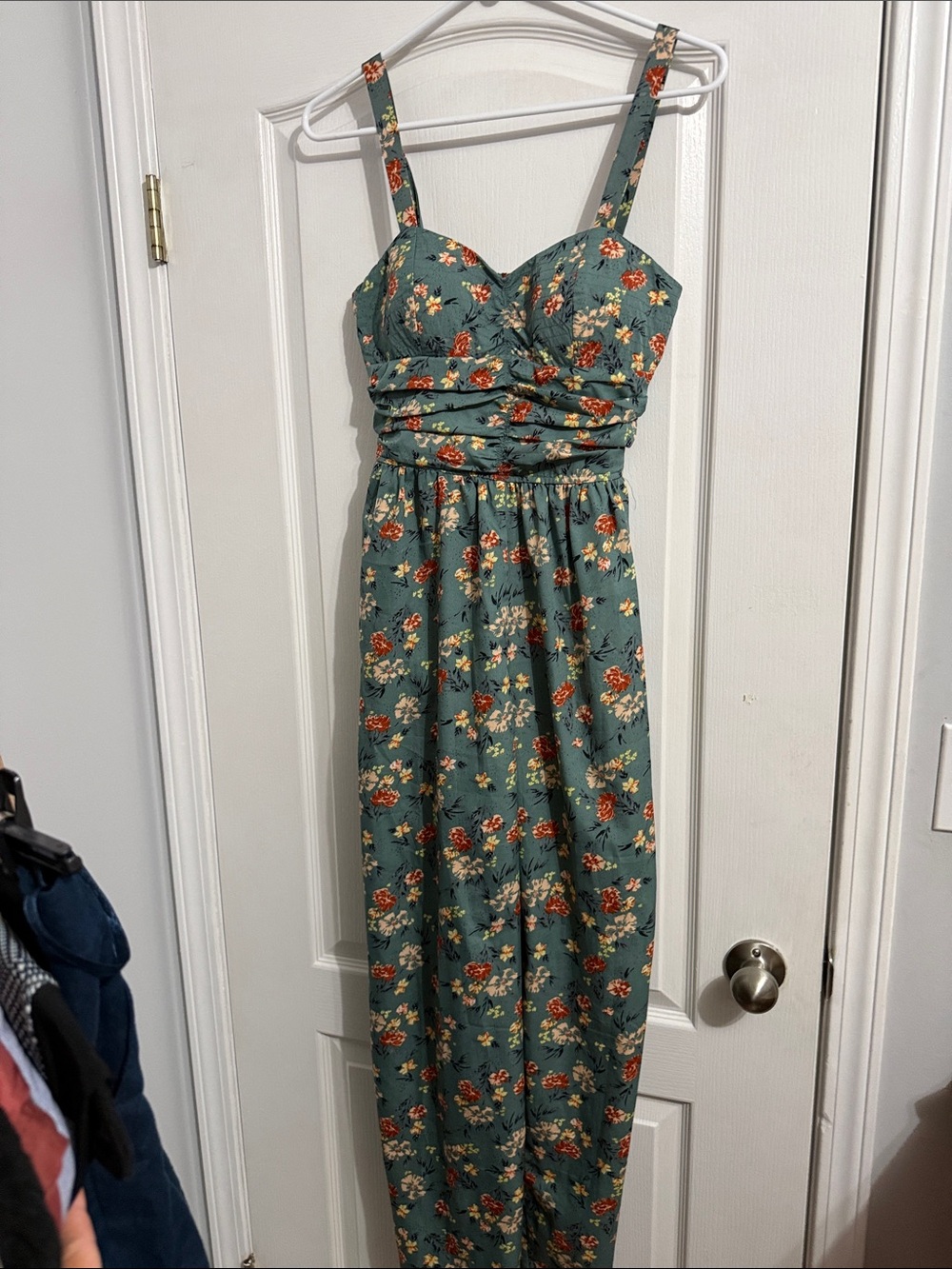 34 BAND OF THE FREE MEDIUM FLORAL JUMPSUIT